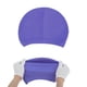 thumbnail image 5 of Gorro de natación de silicona impermeable con relieve morado de Bargains Únicos, 5 of 5