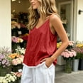 thumbnail image 4 of RRMuAzgs Summer Tank Tops for Women Loose Fit Camisole Tees Shirts Beach Vacation Casual Flowy Sleeveless Top, 4 of 8