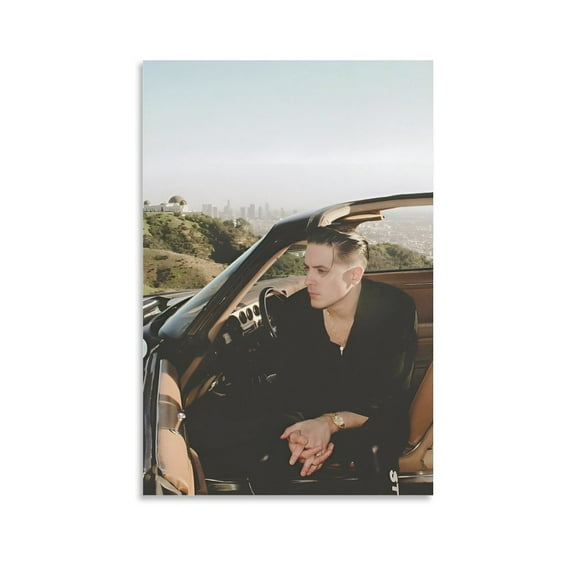 G-Eazy Rapper Art Poster Posters Wall Art Painting Canvas Gift Living Room Prints Bedroom Decor Poster Artworks 08x12inch(20x30cm)