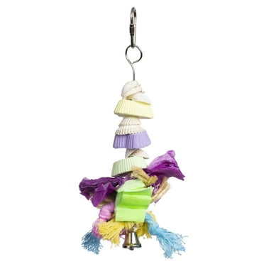 Prevue Pet Products Cookies & Knots Sound & Movement Bird Toy
