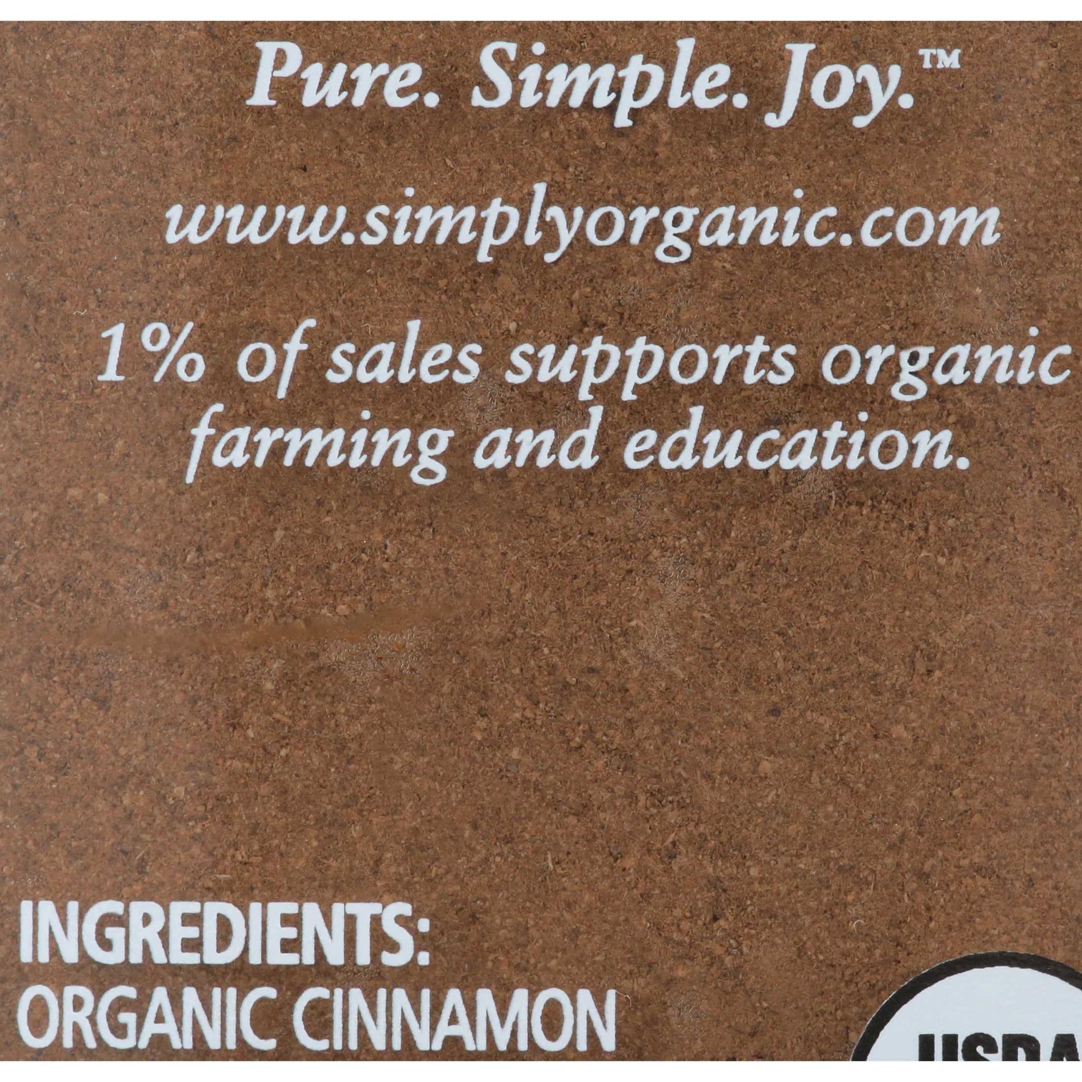 (6 Pack)Simply Organic Ceylon Cinnamon Ground Certified Organic, 2.08 oz.