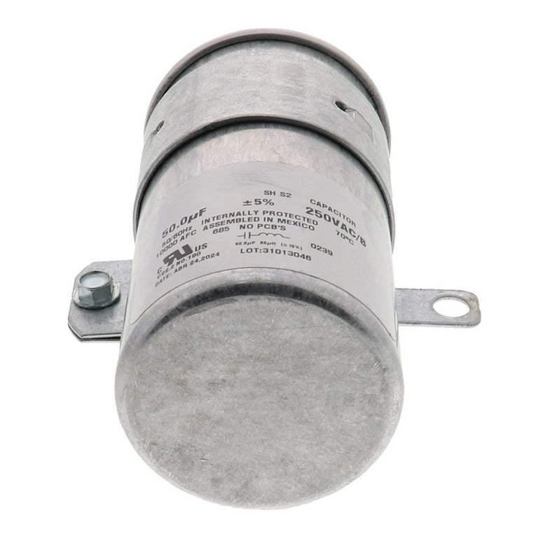 ERP Replacement Washing Machine 50-Microfarad Motor Run Capacitor
