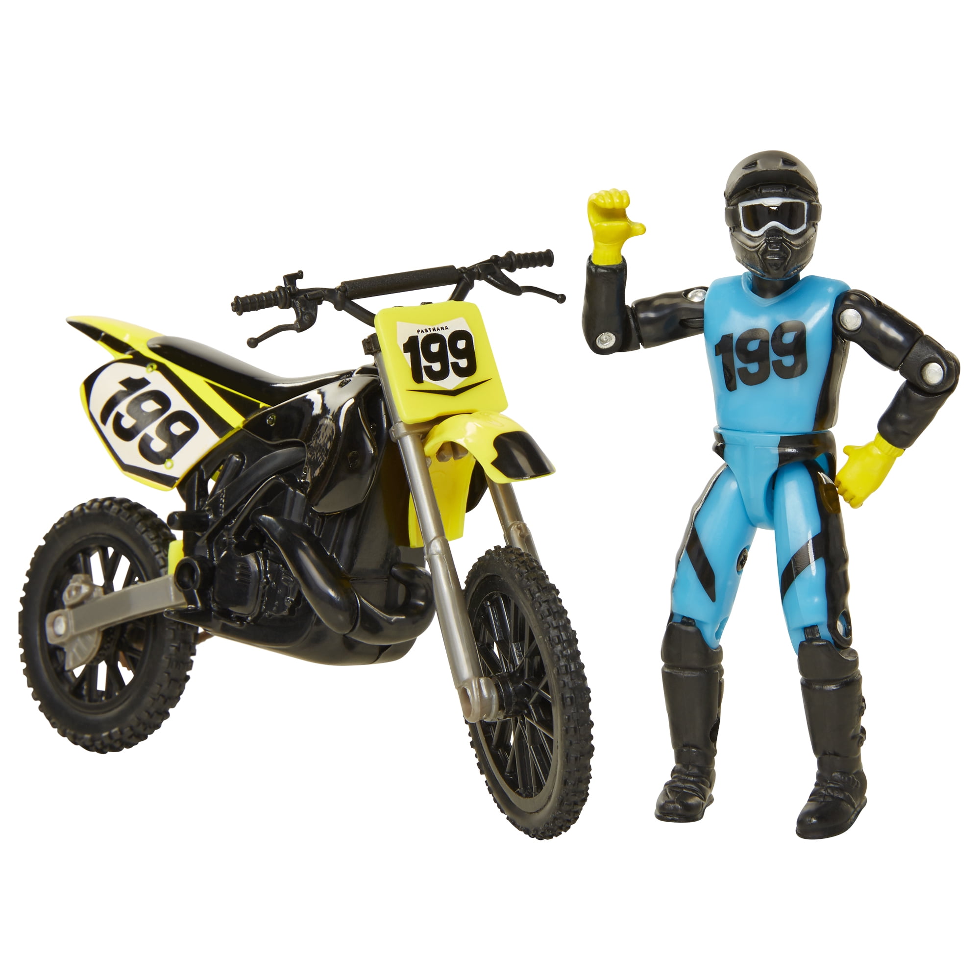 Adventure Wheels MXS Travis Pastrana Bike and Rider with Sound Effects