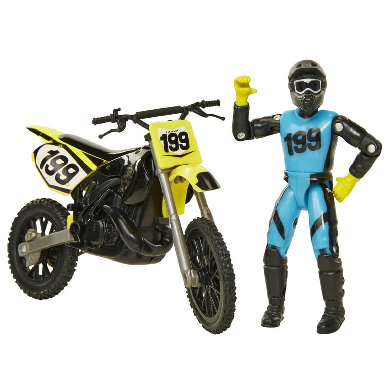 MXS TRAVIS PASTRANA　モトクロスフィギア Travis Pastrana MXS XS Road Champs Motocross Dirt Bike 2006 Suzuki