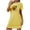 Yellow, variant on Lovskoo American Flag Nightgowns for Women Plus Size Night Shirts 4Th Of July Patriotic Graphic Short Sleeve Mini Dress Night Gown Dress Casual Pajamas Soft Sleepwear White