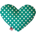 thumbnail image 4 of Pet and Dog Plush Heart or Bone Toy, "Swiss Dots Group" (Available in different sizes, and 10 different pattern options!), 4 of 11