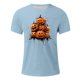 thumbnail image 4 of Blusas y camisas de manga corta y cuello redondo para hombre. Blusas/camisetas de manga corta con cuello redondo y estampado de Halloween para hombre. Blusa para hombre., 4 of 4