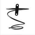thumbnail image 1 of PIX-LINK Estante de metal para vino, soporte para botella, decoración de pared, barra simple, cocina, hierro forjado, negro, hogar y anclajes, organizador de almacenamiento de arte PIX-LINK Estantes, estantes y cajones, 1 of 6