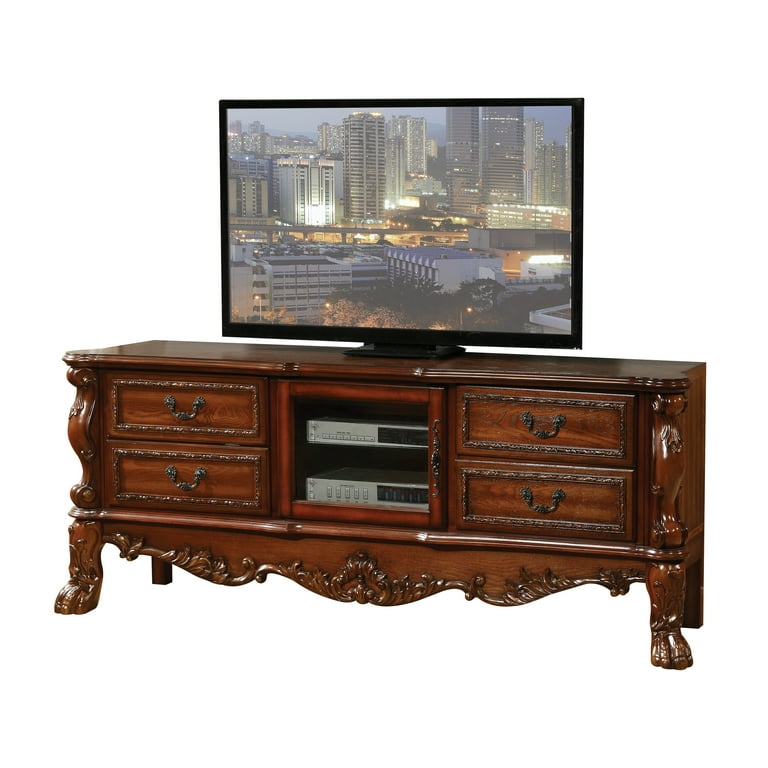 IRISH DRESDEN ステージ 55cm 置台 Dresden - TV Stand Cherry Oak - Walmart.com
