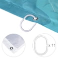 thumbnail image 4 of Shark Waterproof Printed Shower Curtain with Hooks - Bathroom Decoration, Bathroom Curtains, Bathroom Curtain, 4 of 5