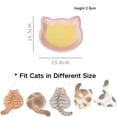 thumbnail image 2 of Platos de comida para gatos de cerámica, cuencos de comida para gatos, cuencos poco profundos para gatitos y animales pequeños, 2 of 6