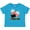 Turquoise, variant on Inktastic I Love Movie Night Boys or Girls Baby T-Shirt
