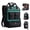 Green, variant on Tool Backpack for Men 18 Inch Heavy Duty Waterproof Multiple Pockets Tool Bag Organizer with Shoulder for Electrician Mechanics HVAC Engineer