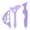 Purple, variant on 3Pcs Eyeliner Stencils Set, Suitable for Eyetour Eyeshadow, Eyeliner,Mascara Shield,Reusable Silicone Eyebrow Stencils Eye Liner Tool Multi-functional Makeup Tool for Women