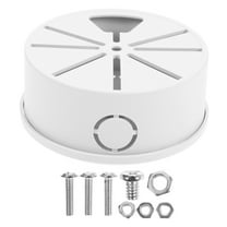 Pawsdot Ceiling Mount Security Camera Junction Box with White Plastic Cover