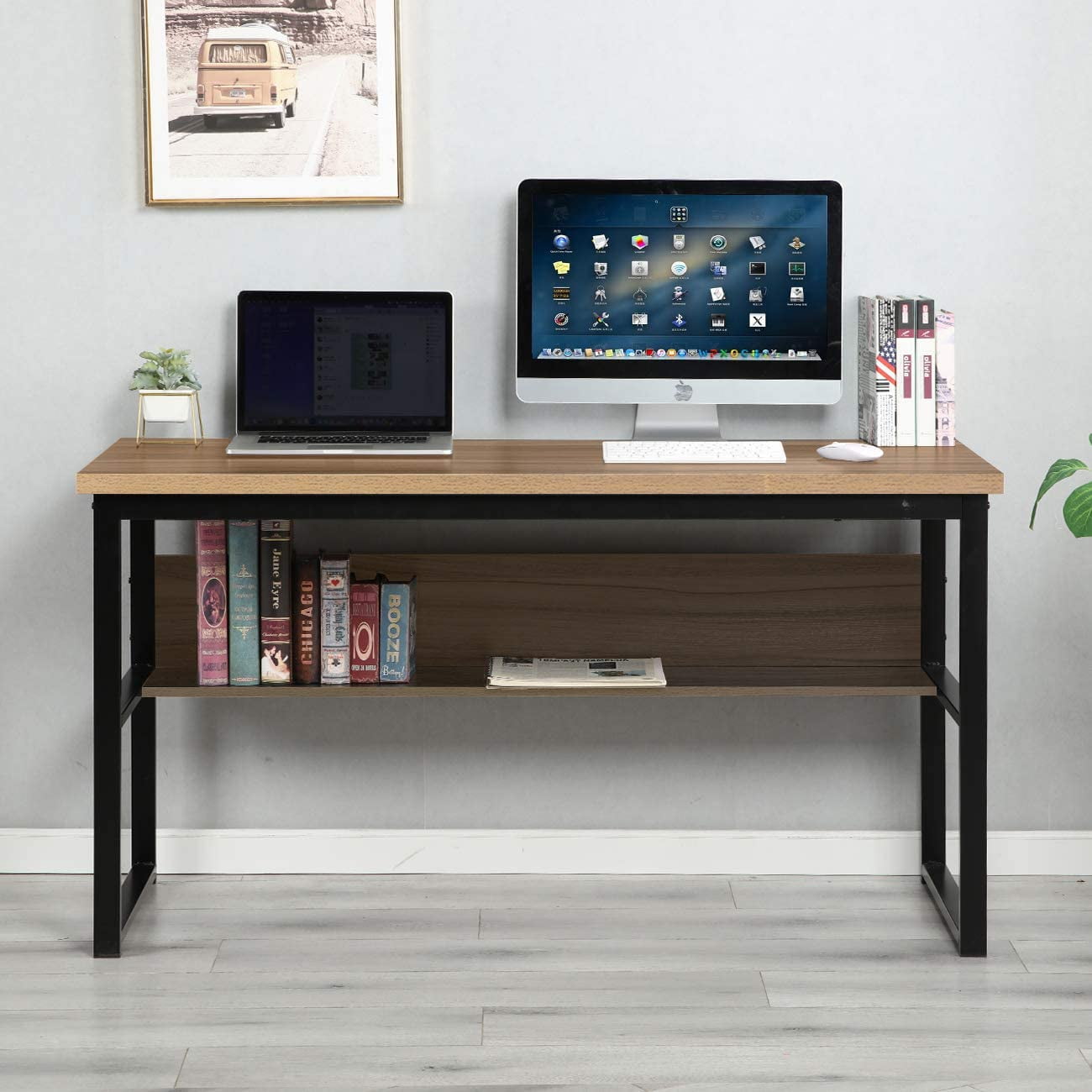 large depth desk