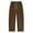 Brown, variant on lmcalzta Baggy Pants for Men Drawstring Elastic Waist Sweatpants Loose Solid Casual Trousers