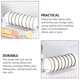 thumbnail image 3 of Kitchen Bowl Rack for Storage with 2Pcs Stainless Steel Dish Drainers, 3 of 3