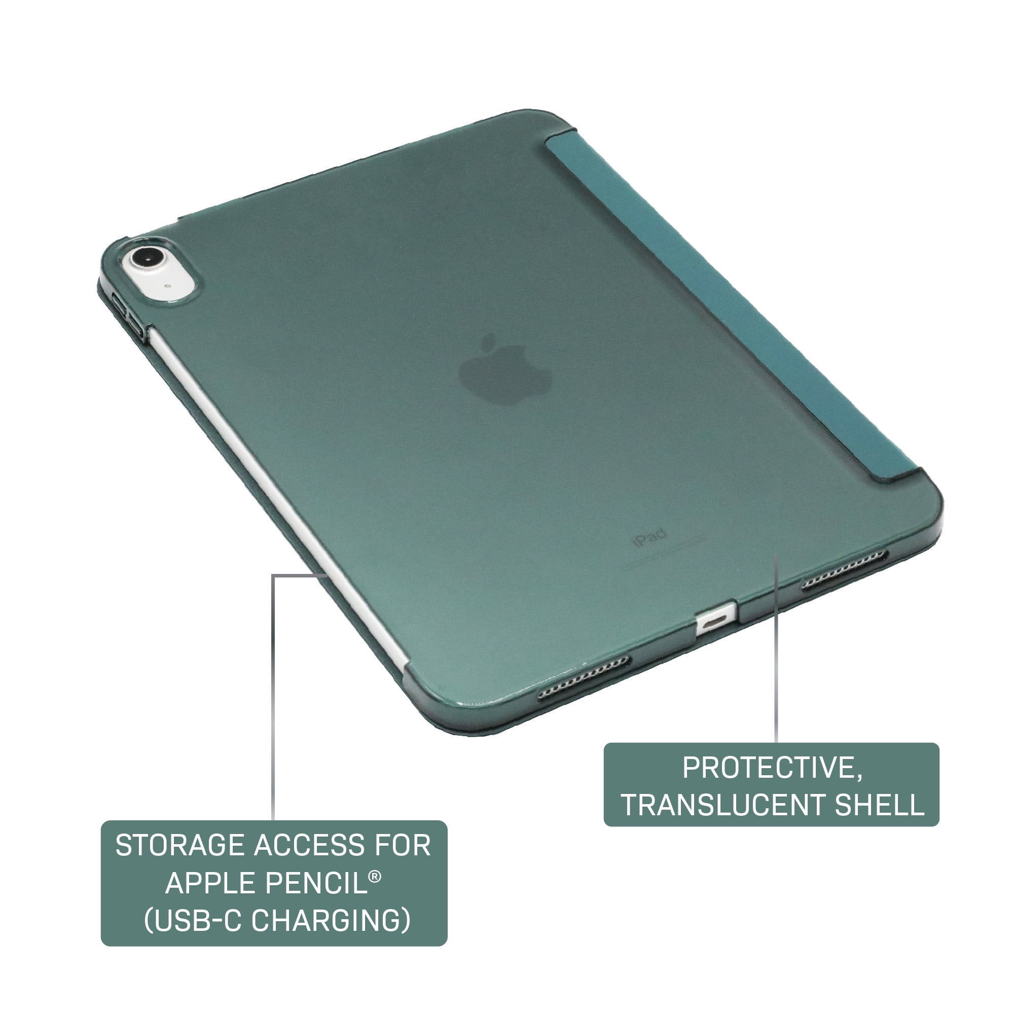 Body Glove Tablet Folio Case for iPad (A16) / iPad (10th generation) - Forest Green