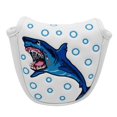 thumbnail image 2 of Durable bordado Golf mazo Putter cabeza cubierta hoja Club Headcover golfista blanco Cola Cubierta de la cabeza del palo de golf, 2 of 8