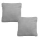 thumbnail image 1 of Cojín Decorativo ZIta cuadrado grande Set de 2 Gris, 1 of 4