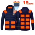 thumbnail image 1 of Chaqueta autocalentada para hombre y mujer, chaleco con calefacción USB, abrigo cálido para caza, Camping, senderismo, esquí, 2-21 áreas, ropa de invierno, 1 of 4