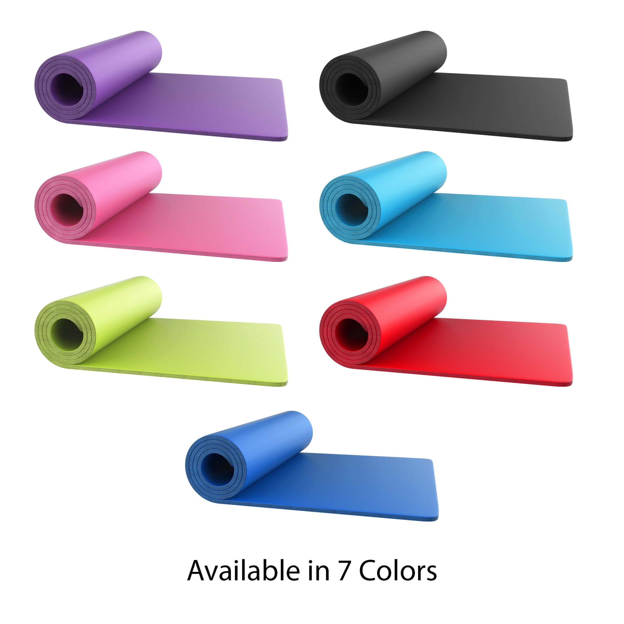 Foam Sleep Pad- 0.50" Thick Mat (Red)