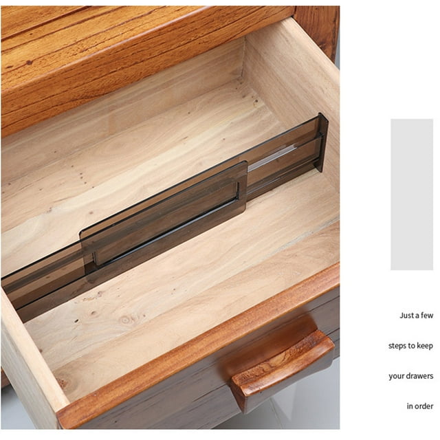 Home Textile Storage Adjustable Drawer Dividers Organizer for Compartment Sorting in Underwear Socks Expandable Partition for Efficient Closet Organization
