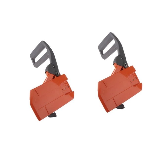 La Cubierta Del Piñón de La Manija Lateral Del Freno de La Cadena 2x Se Adapta a Husqvarna 61 268 272 SOLEDAD Palanca de la manija del freno de cadena