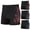 Gray-E, variant on Men's Board Shorts & Swim Trunks, Lightweight Fast-Dry Square Cut for Beach, Pool, Water Sports