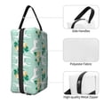 thumbnail image 3 of Goofa Horse And Flower Printed Toiletry Bag with Handle,Large Capacity Travel Makeup Cosmetic Bag for Women, Carry on Airport Airline Compliant Bag, 3 of 9
