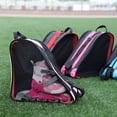 thumbnail image 4 of Breathable Skate Carry Bag Case for Kids Roller Skates Inline Skates Ice Skates Protective Pads, 4 of 7