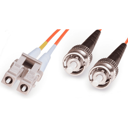 AYA 1 Meter OM2 LC/ST 50/125 Multi-Mode Duplex Fiber Patch Cable Riser Rated price history on PriceWatchPro
