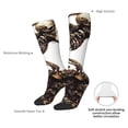 thumbnail image 4 of Pofeuu Skeleton Dance with Mushrooms Print Stockings, Adult Running Hiking Socks for Youth and Adult, 4 of 6