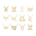 thumbnail image 3 of SeekLGT Capricorn Zodiac Necklace, Gold Plated 12 Constellation Pendant for Women, Astrology Horoscope Birthday Jewelry, 1 PC, 3 of 5