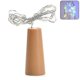 thumbnail image 3 of Guirnalda de luces LED de 2 m con 20 botellas de vino, tapón de vidrio con forma de corcho, lámpara navideña DIY A, 3 of 4