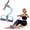 Blue, variant on Multifunction Tension Rope with Handles, 6-Tube Elastic Yoga Pedal Puller Resistance Band, Natural Latex Tension Rope Fitness Equipment, for Abdomen/Waist/Arm/Leg Stretching Slimming Training