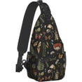 thumbnail image 2 of Sling Bag Baseball Vintage Sport Hiking Daypack Crossbody Shoulder Backpack Travel Chest Pack for Men Women, 2 of 6