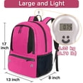 thumbnail image 2 of Mochila de fútbol YOREPEK ligera con soporte para balones 28L, 2 of 9