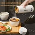 thumbnail image 3 of baomifa-Portable Electric Kettle, 450ml Travel Kettle, Mini Tea Kettle Electric Water with Display 4 Temperature Control, Leak-Proof, Quick Boil, Stainless Steel, Auto Shut-Off, Keep Warm, 3 of 4