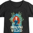 thumbnail image 3 of Disney Brave - Merida Strong Willed - Toddler & Youth Girls Short Sleeve Graphic T-Shirt, 3 of 5