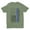 Heather Green, variant on Premium Soft Ringspun USA Flag Blue Lives Matter Lightweight T-Shirt Charcoal, Small