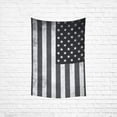 thumbnail image 2 of CADecor American Flag Wall Tapestry Bedspread Dorm Decor Art 40x60 inches, 2 of 2