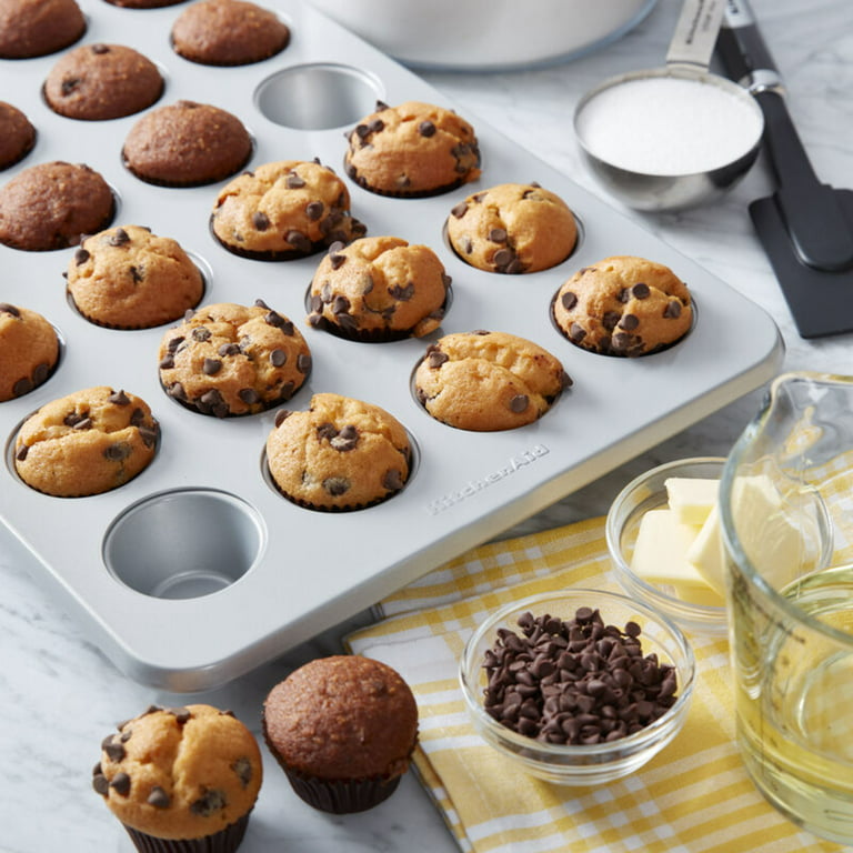 Premium Commercial 48 Mini Muffin Cupcake Metal Anti-Stick Bake Pan