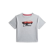 Stitch Girls Embellished Graphic Tee with Short Sleeves, Sizes 4-16