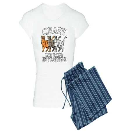 

CafePress - Crazy Cat Lady - Women s Light Pajamas