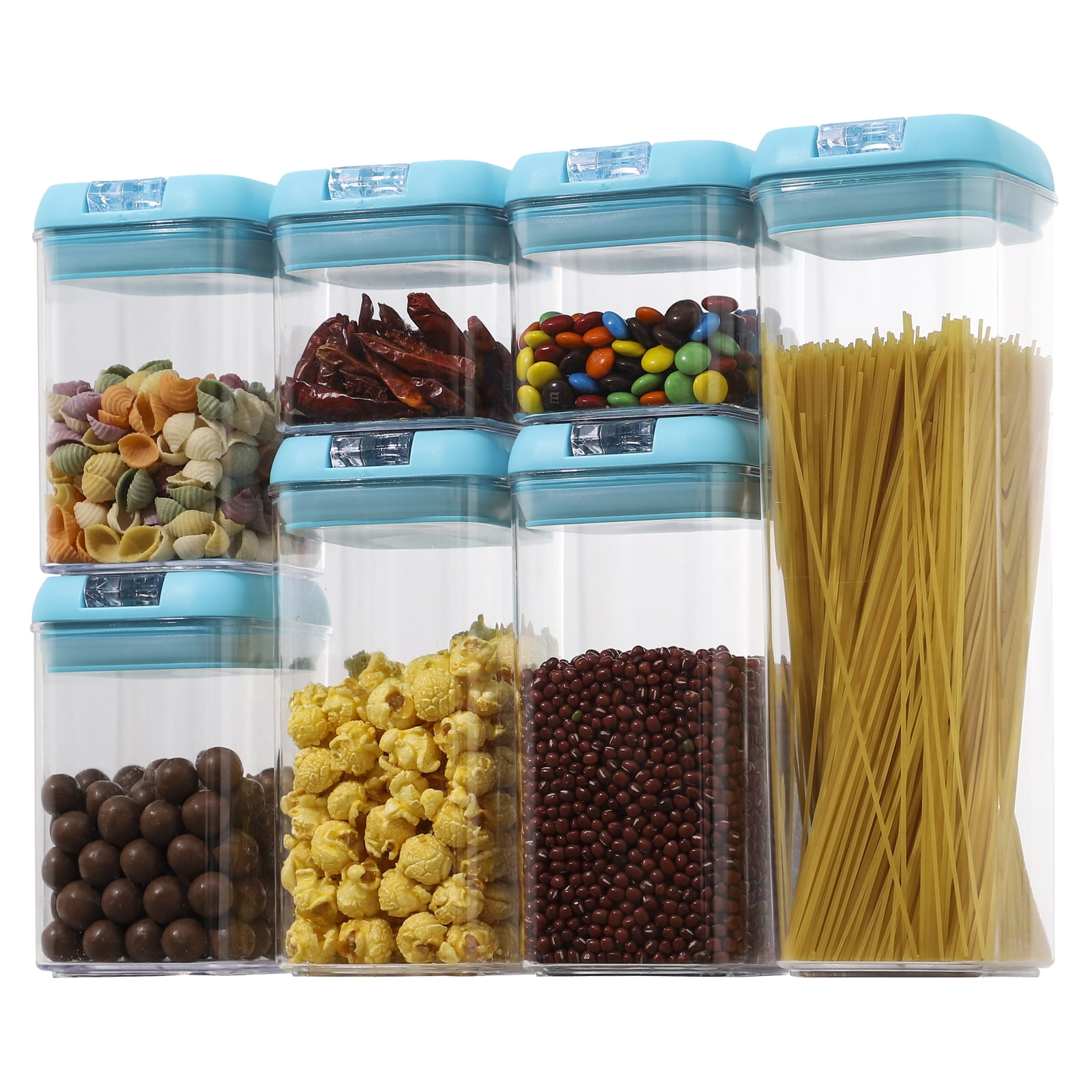 Buy M MCIRCO Airtight Food Storage Containers 15-Piece Set, Kitchen &  Pantry Organization, BPA Free Plastic Storage Containers with Lids, for  Cereal, Flour, Sugar, Baking Supplies Online at desertcartINDIA