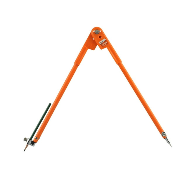 Miangastore Carpenter Precision Pencil Compasses Scribing Marking Tools Large Diameter Adjustable DIY Woodworking Marking Scribing Hand Tool (S Size)