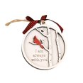 thumbnail image 2 of Colgante de madera de Navidad creativo, adorno de , accesorios de decoración de Navidad, placa decorativa de bricolaje para ventana, armario, 1 pájaro Gloria colgante de madera, 2 of 9