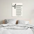 thumbnail image 2 of If Poem Inspirational Framed Canvas Print Wall Art If Poem by Rudyard Kipling Motivational Poetry Wall Decor If Poster Font Quote If Kipling Home Office Inspirational Literature Art, 2 of 6